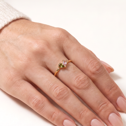 Nora Geboortesteen ring, foto 2
