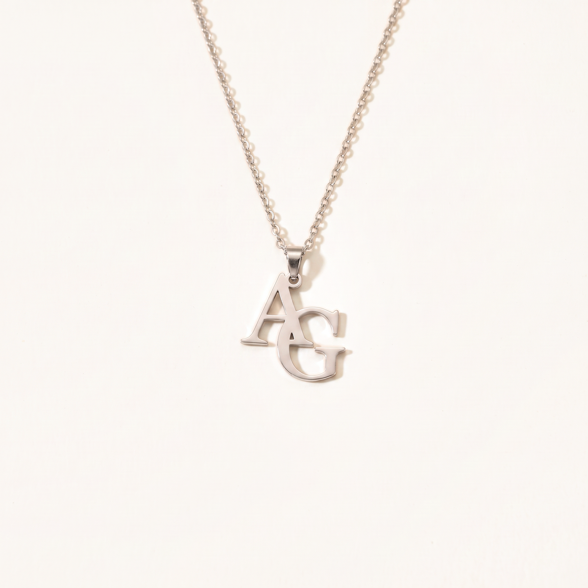 NOLA gepersonaliseerde initialen ketting