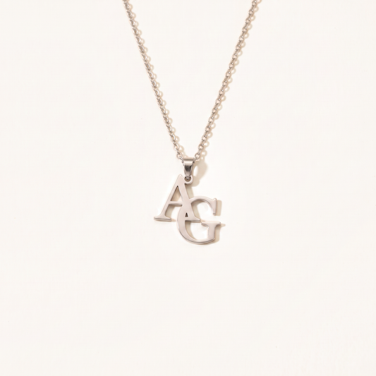 NOLA gepersonaliseerde initialen ketting