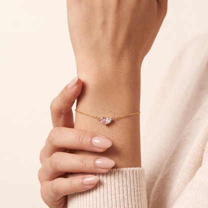 Geboortesteen armband