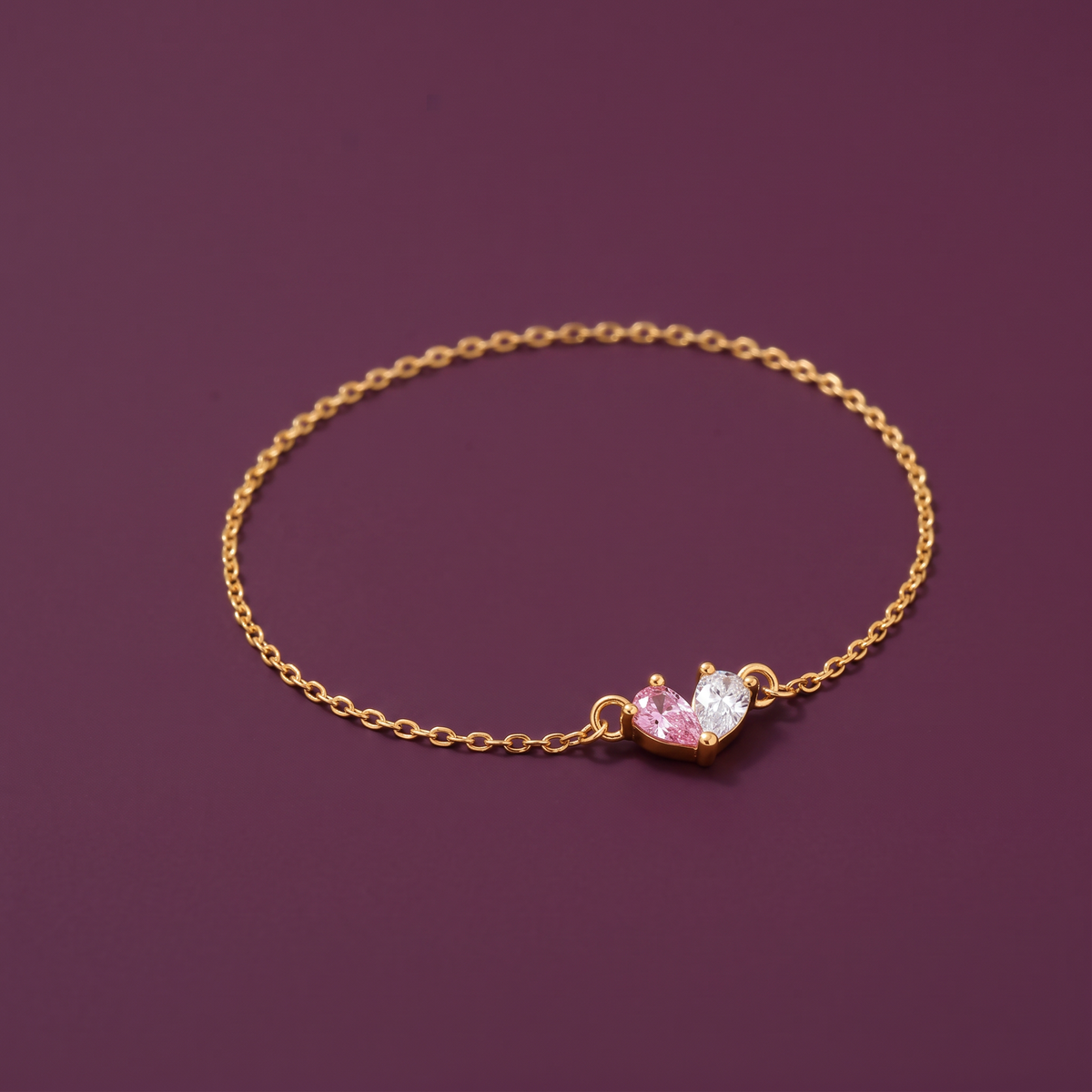 Geboortesteen armband