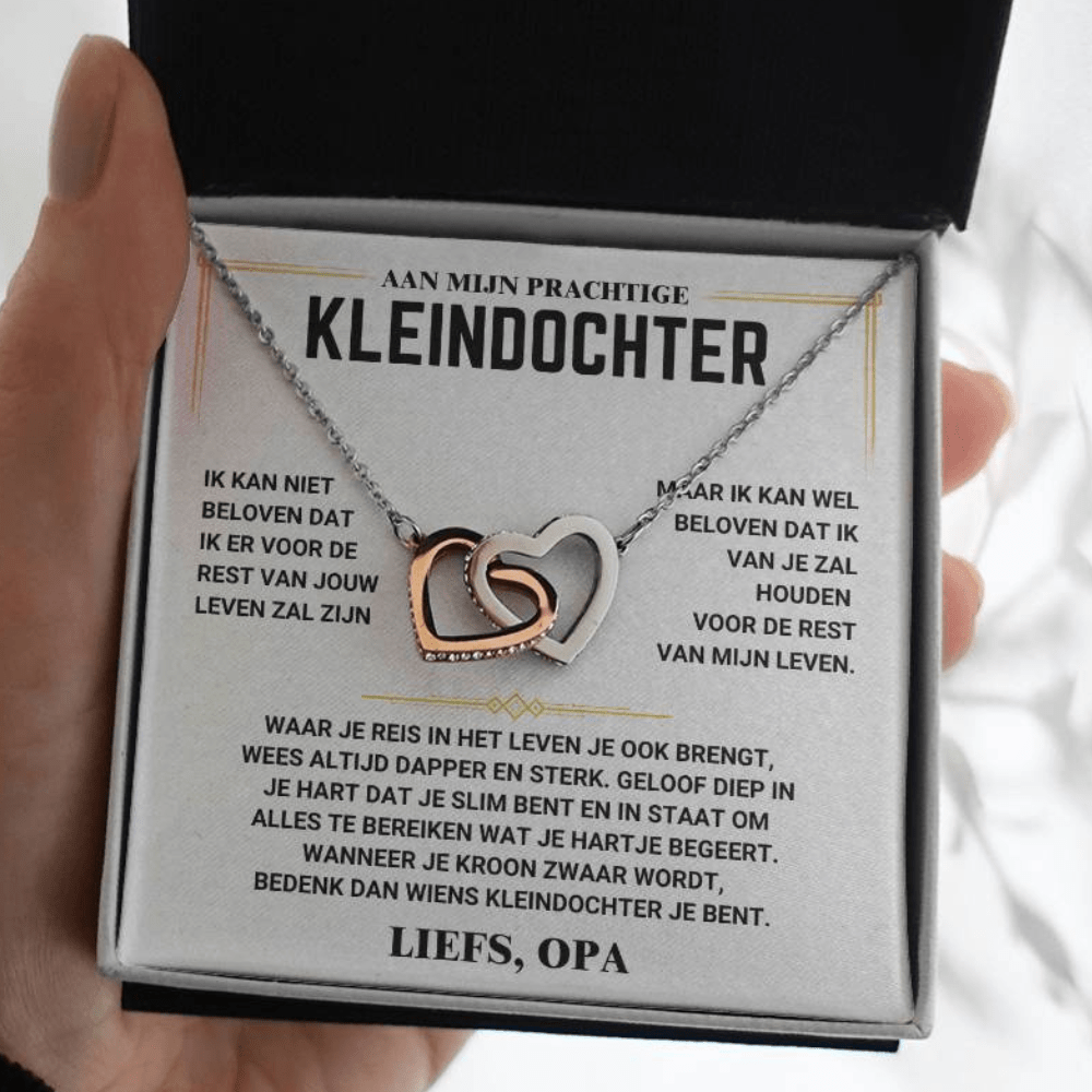 JUNA hartjesketting voor je kleindochter