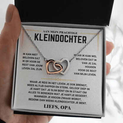 JUNA hartjesketting voor je kleindochter