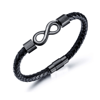 DEX infinity naamarmband voor je man