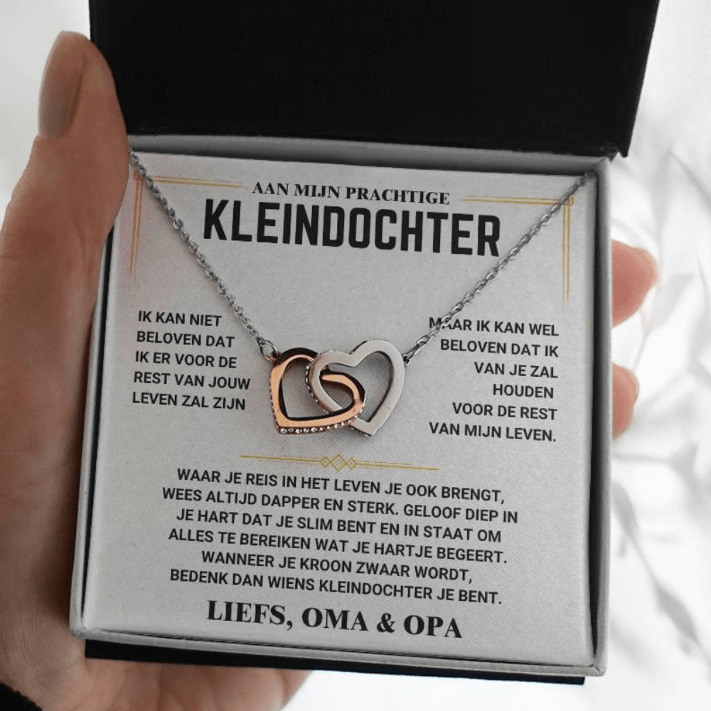 JUNA hartjesketting voor je kleindochter