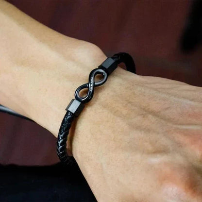 DEX infinity naamarmband voor je man