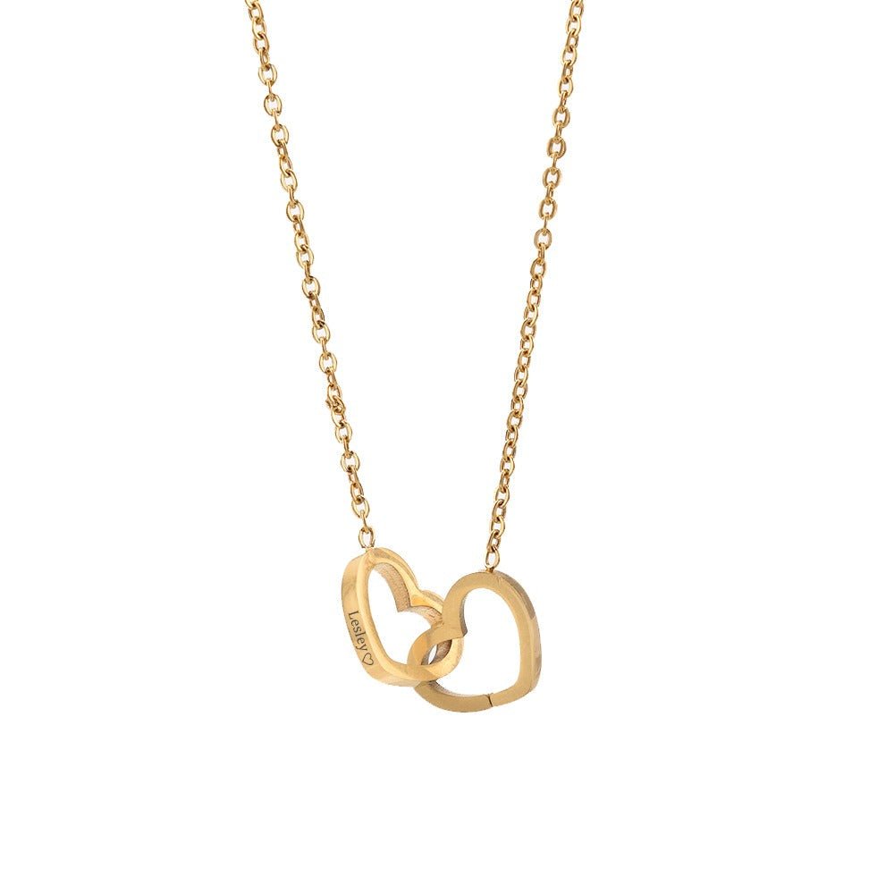Rozenbox met een hartjesketting