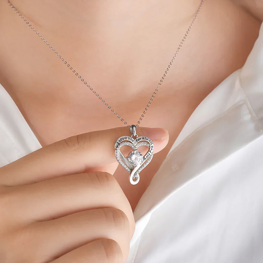 MANOU hartketting voor je schat