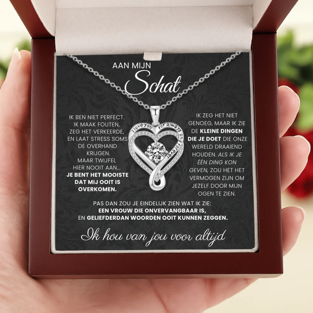 MANOU hartketting voor je schat
