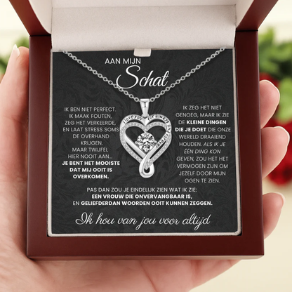 MANOU hartketting voor je schat