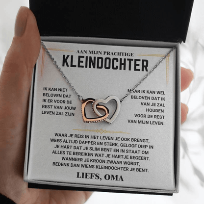 JUNA hartjesketting voor je kleindochter