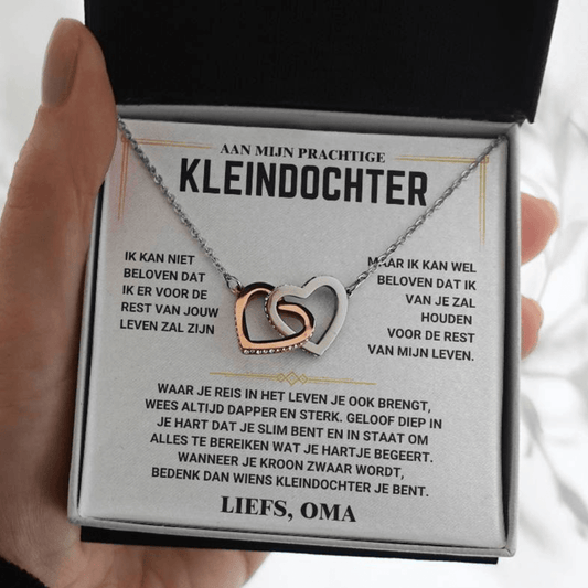 JUNA hartjesketting voor je kleindochter