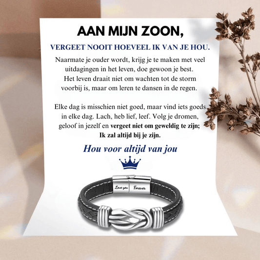 MILO leren armband voor je zoon
