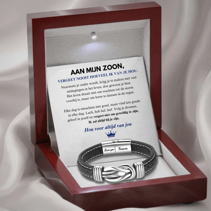 MILO leren armband voor je zoon