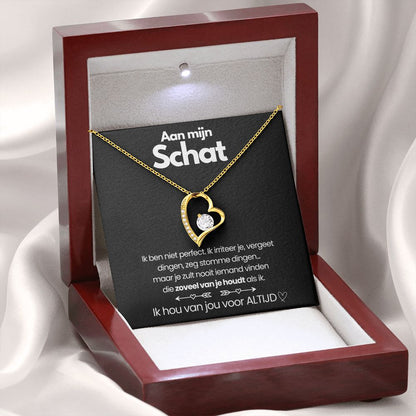 LIVA hartketting voor je schat