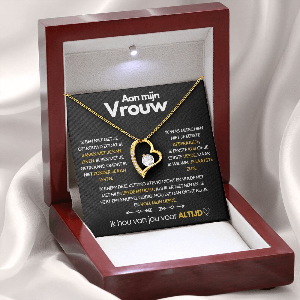 LIVA hartketting voor je vrouw