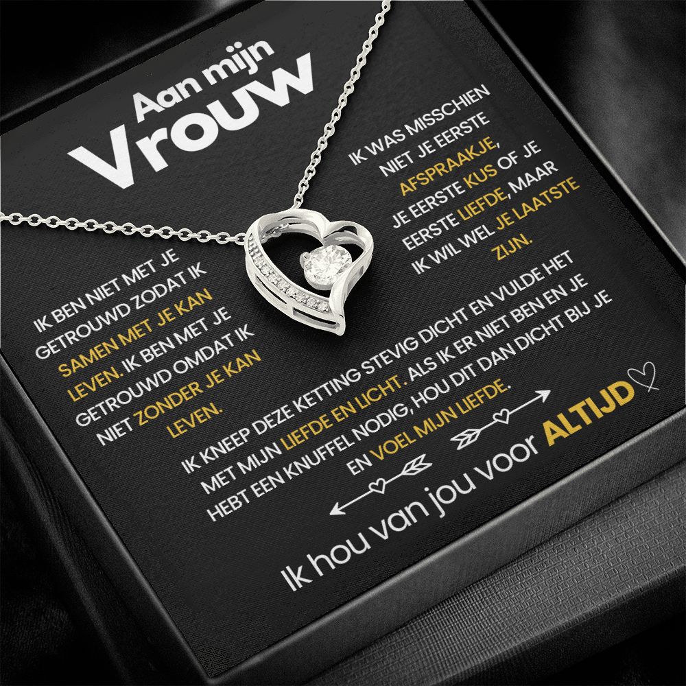 LIVA hartketting voor je vrouw