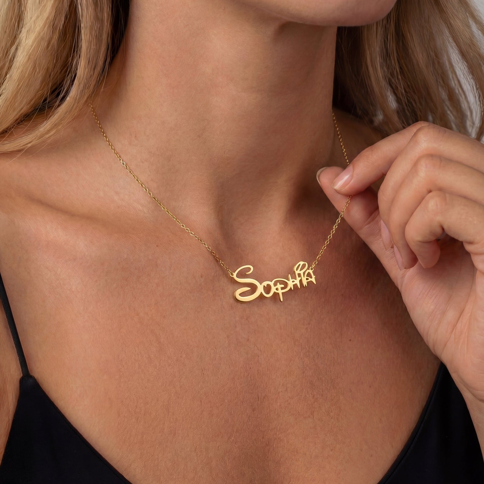 Gepersonaliseerde naamketting - Sidney Style