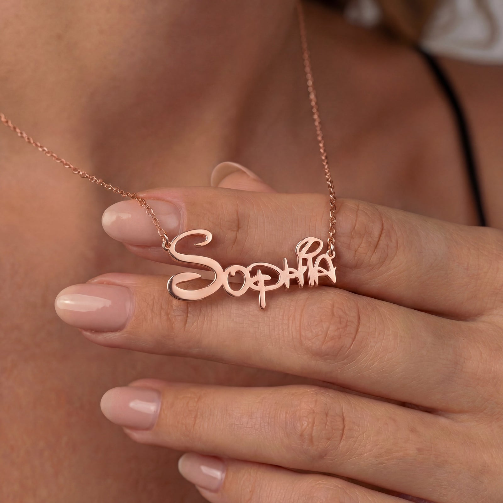 Gepersonaliseerde naamketting - Sidney Style