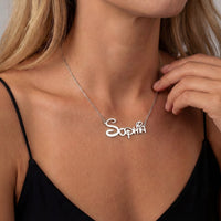 Gepersonaliseerde naamketting - Sidney Style