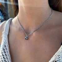 Fotoketting met je eigen foto - Paper Clip Ketting
