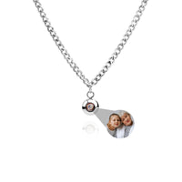 Fotoketting met je eigen foto - Cubaanse Ketting