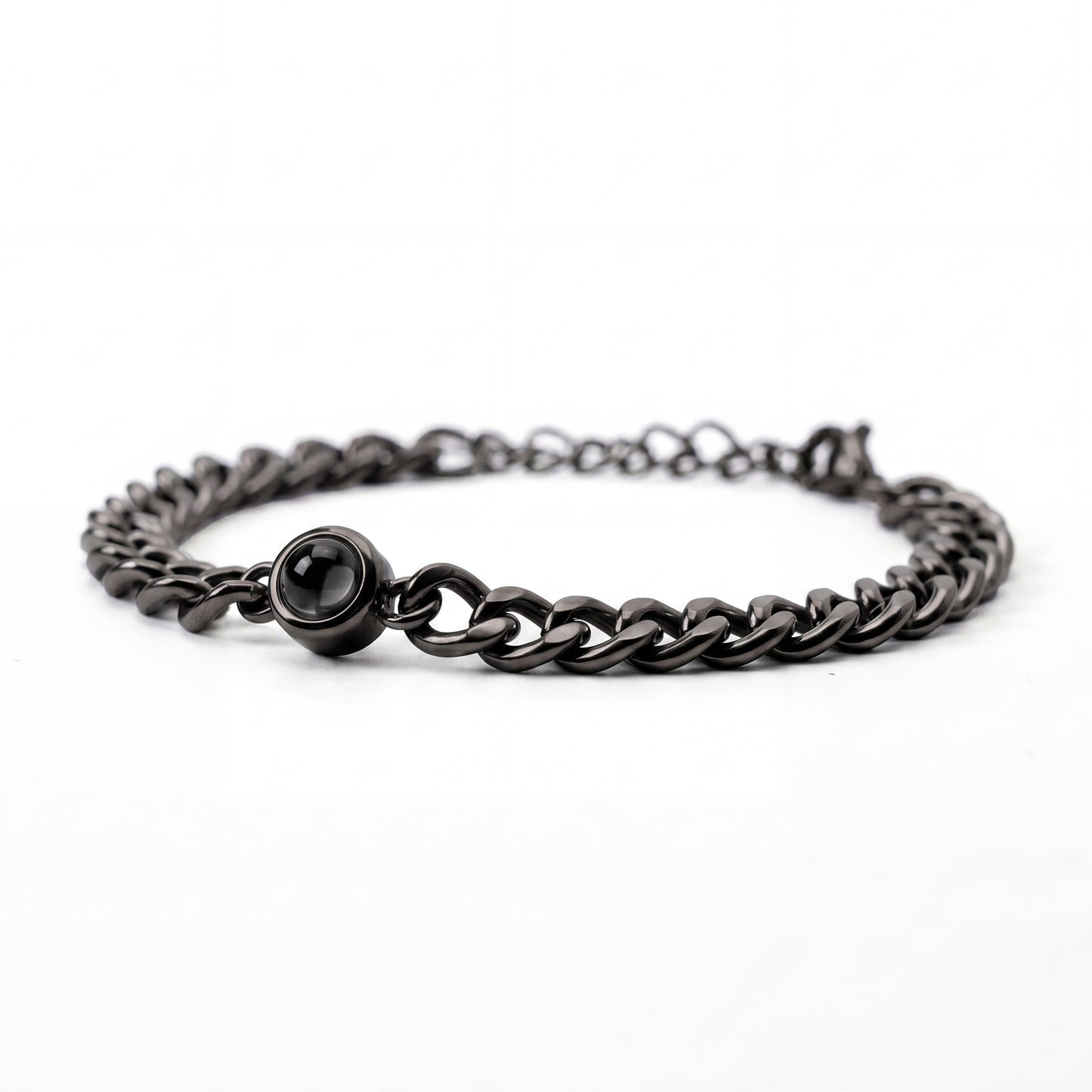 Foto armband met je eigen foto - Cubaanse Ketting