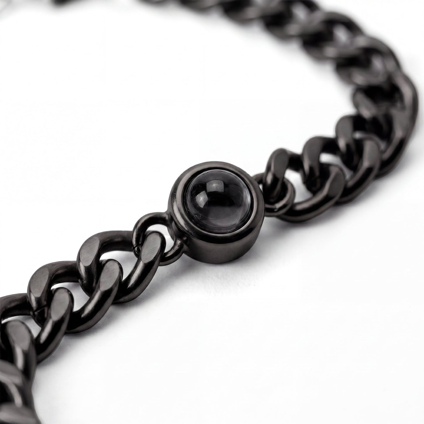 Foto armband met je eigen foto - Cubaanse Ketting