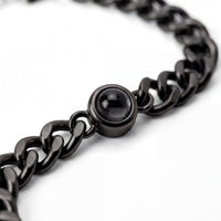 Foto armband met je eigen foto - Cubaanse Ketting