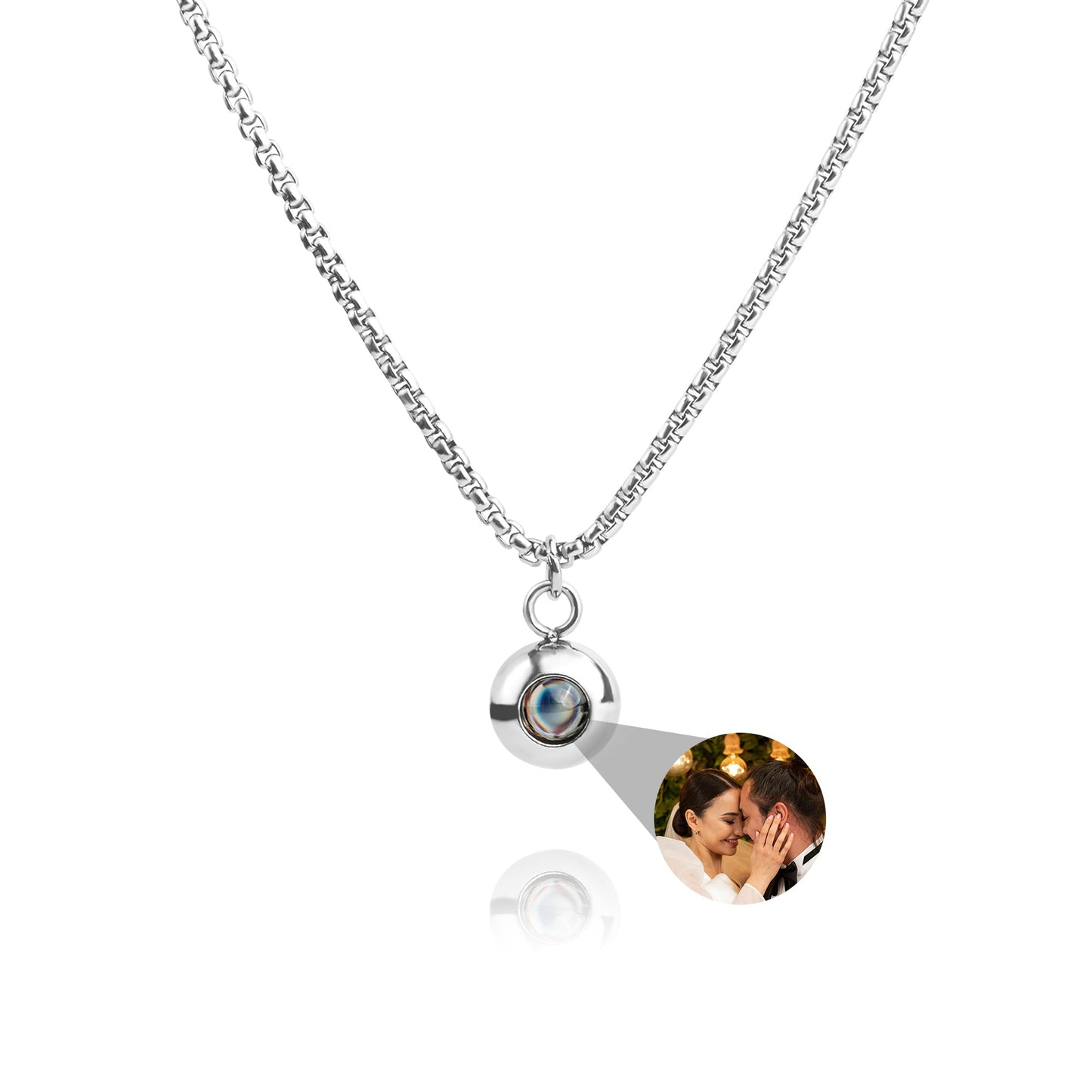 Fotoketting met je eigen foto - Snakechain