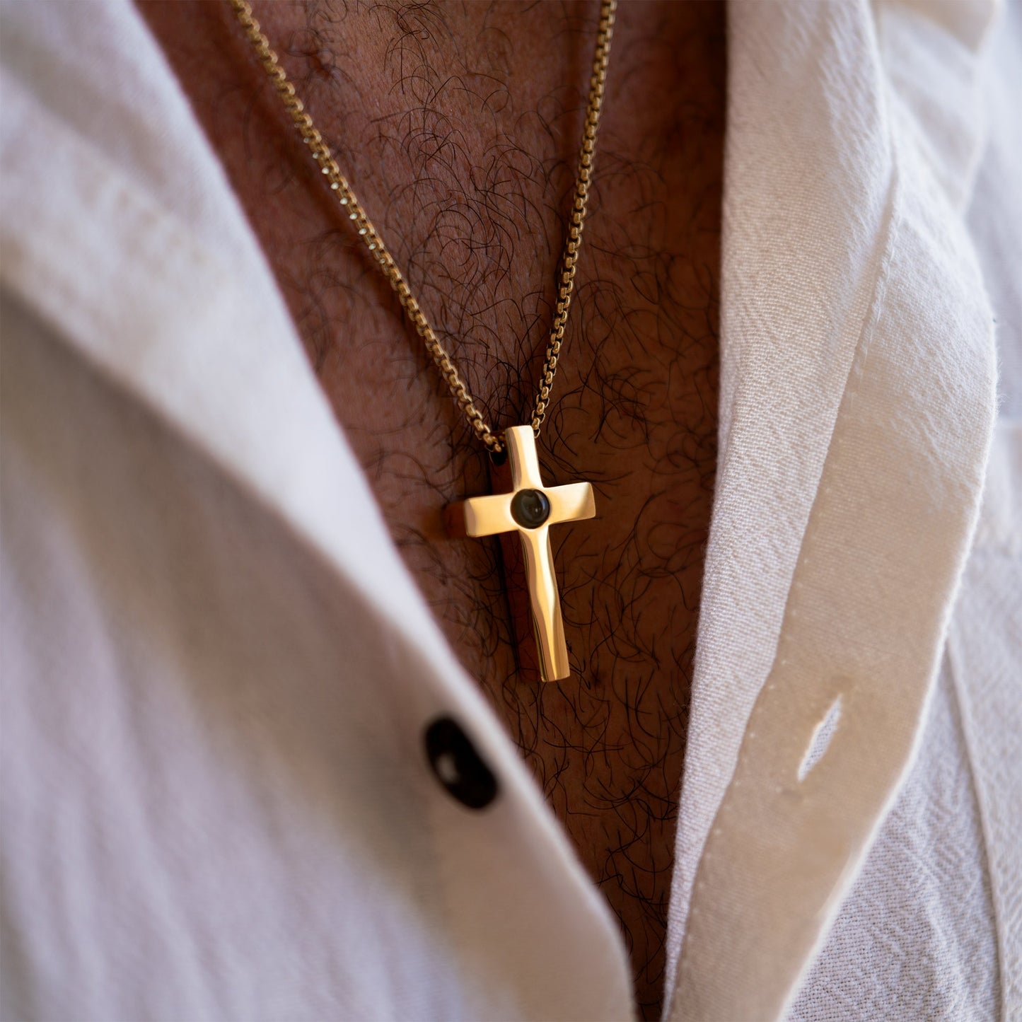 Fotoketting met je eigen foto - Kruis