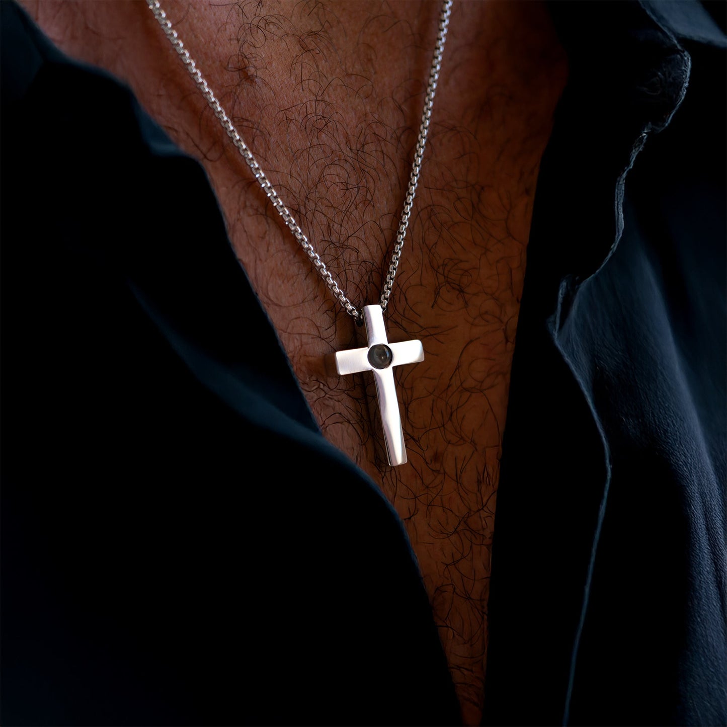 Fotoketting met je eigen foto - Kruis