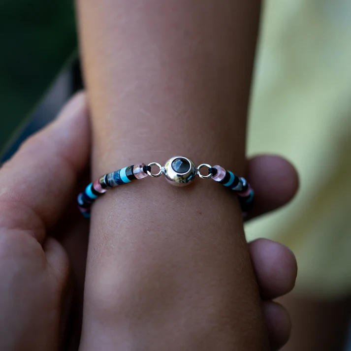 Foto armband met jouw foto - Heishi Edelsteen
