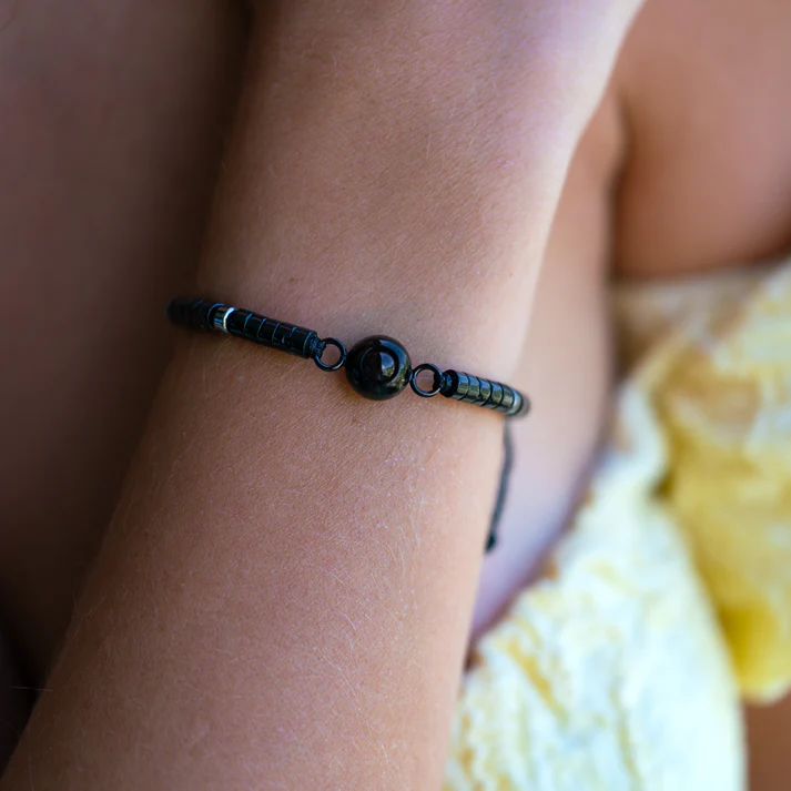 Foto armband met jouw foto - Heishi Edelsteen