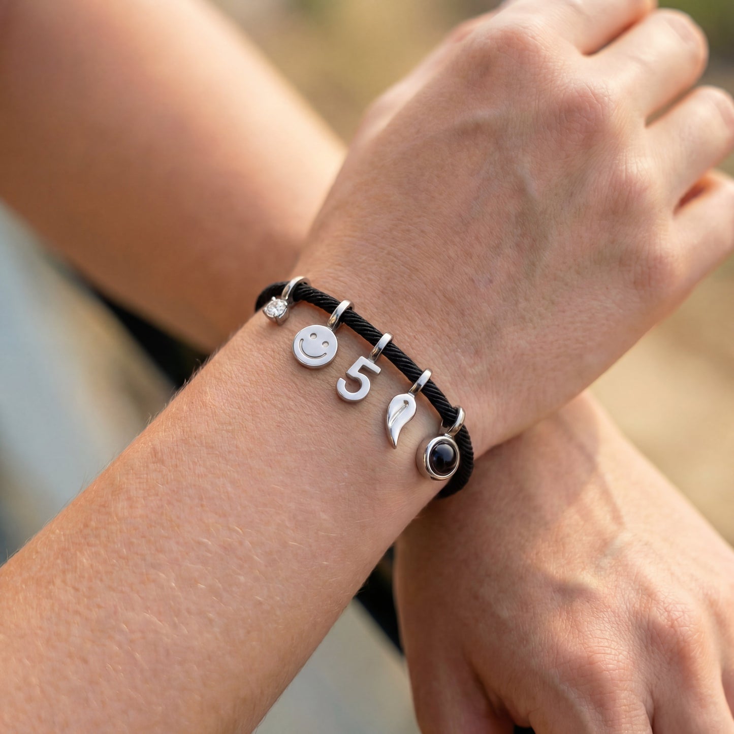 Gepersonaliseerde Charm Armband - Essence