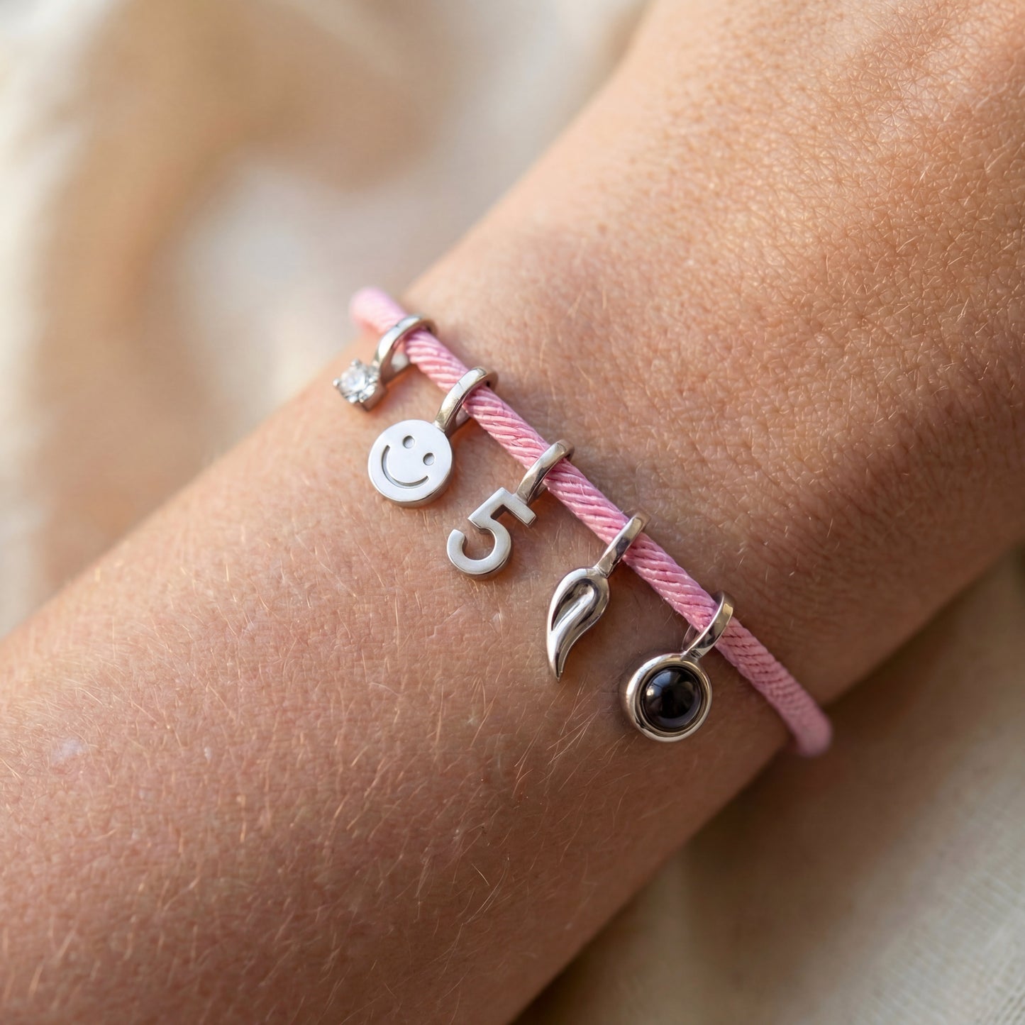 Gepersonaliseerde Charm Armband - Essence