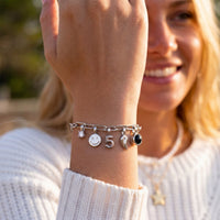 Gepersonaliseerde Charm Armband - Paperclip