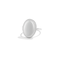 Medaillon Ring met Foto - Ovaal