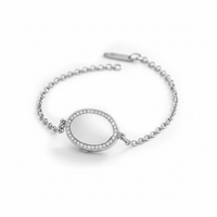 Medaillon Armband met Foto - Ovaal