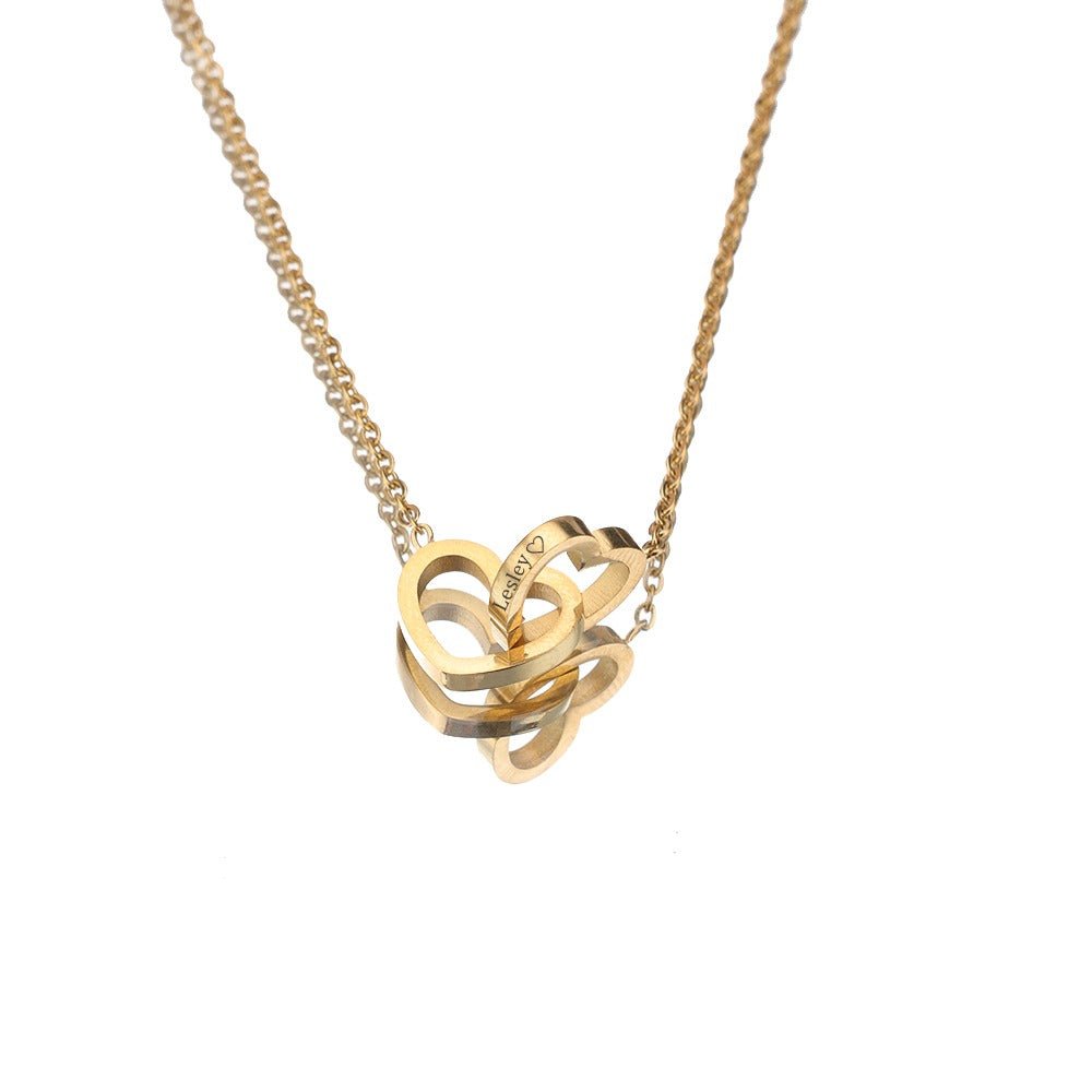 Rozenbox met een hartjesketting