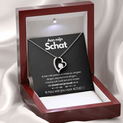 LIVA hartketting voor je schat
