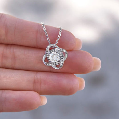 LOTTE liefdesknoop ketting voor je dochter, liefs papa