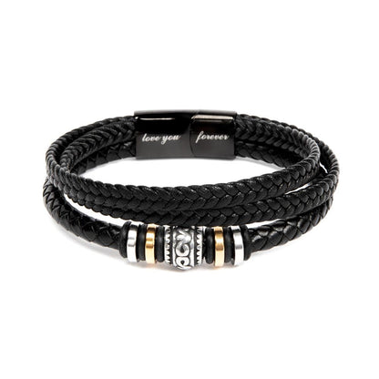 MILO leren armband als belofte voor je man