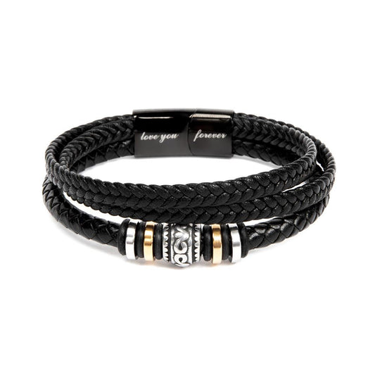MILO leren armband als belofte voor je man