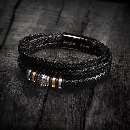 MILO leren armband voor je man