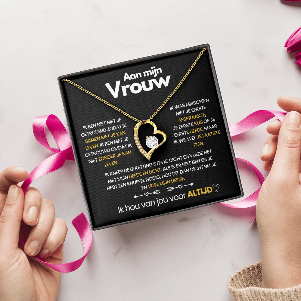 LIVA hartketting voor je vrouw