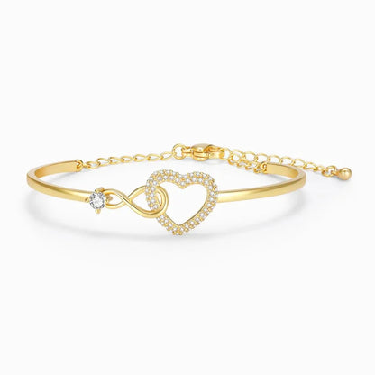 JADE infinity hartarmband voor moeder en dochter