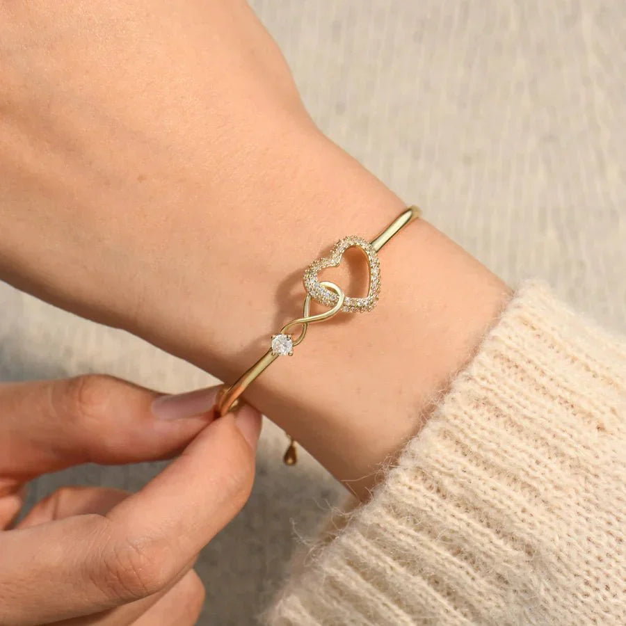 JADE infinity hartarmband voor je dochter