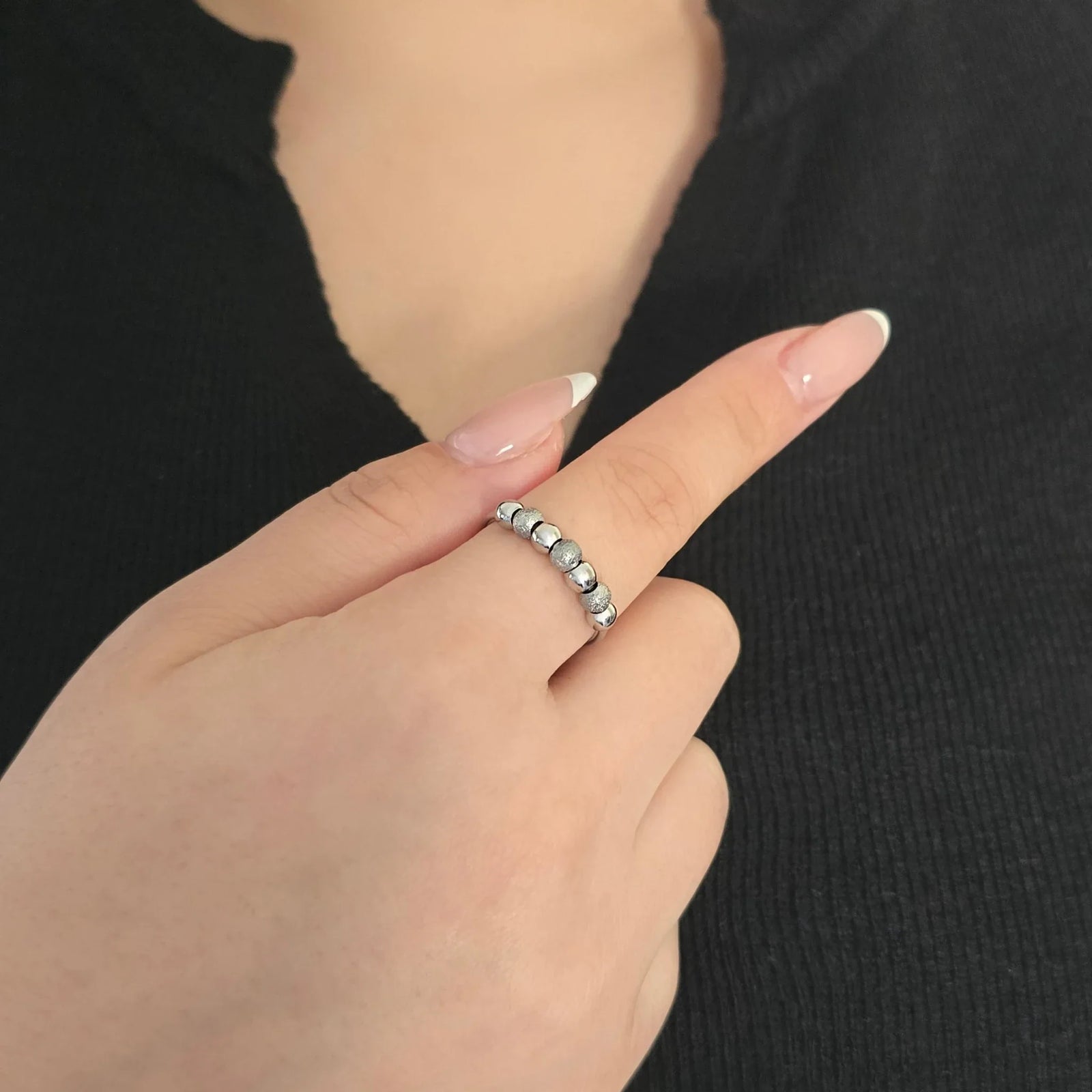 Ivy Bead Ring