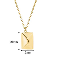Gepersonaliseerde ketting met geheime boodschap